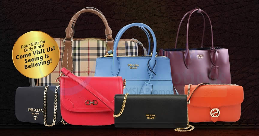 Featured image for Luxe For Less handbags sale - Prada, Gucci, Salvatore Ferragamo, Burberry & more! From 7 - 10 Aug 2018