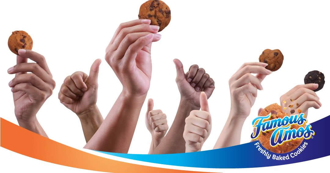 Featured image for Famous Amos: Free extra 50% more cookies promotion till 31 Aug 2018