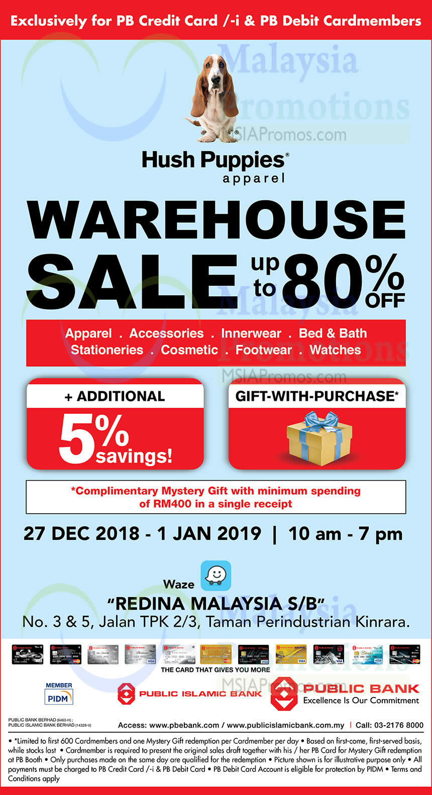 Cute Hush Puppies Malaysia Warehouse Sale 2019