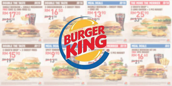 Featured image for Burger King releases new coupons valid till 20 Feb 2019