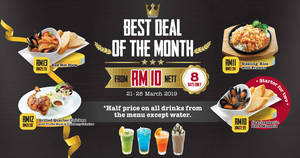 Featured image for (EXPIRED) Manhattan FISH MARKET’s Best Deal Of The Month returns from 21 – 28 March 2019