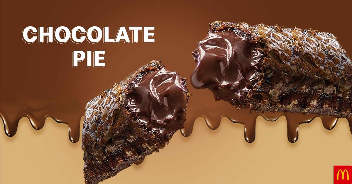 Featured image for McDonald's is now offering Chocolate Pie for a limited time from 6 June 2019