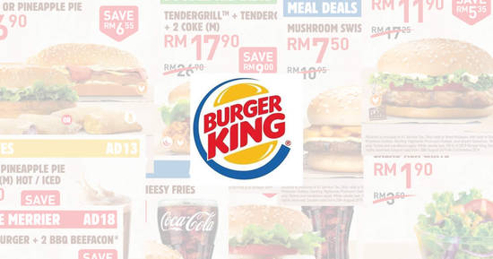 Featured image for Save BIG with the latest Burger King e-coupons valid till 21 October 2019