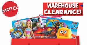 Featured image for (EXPIRED) The 2019 Mattel Warehouse Clearance is returning from 26th – 28th September 2019