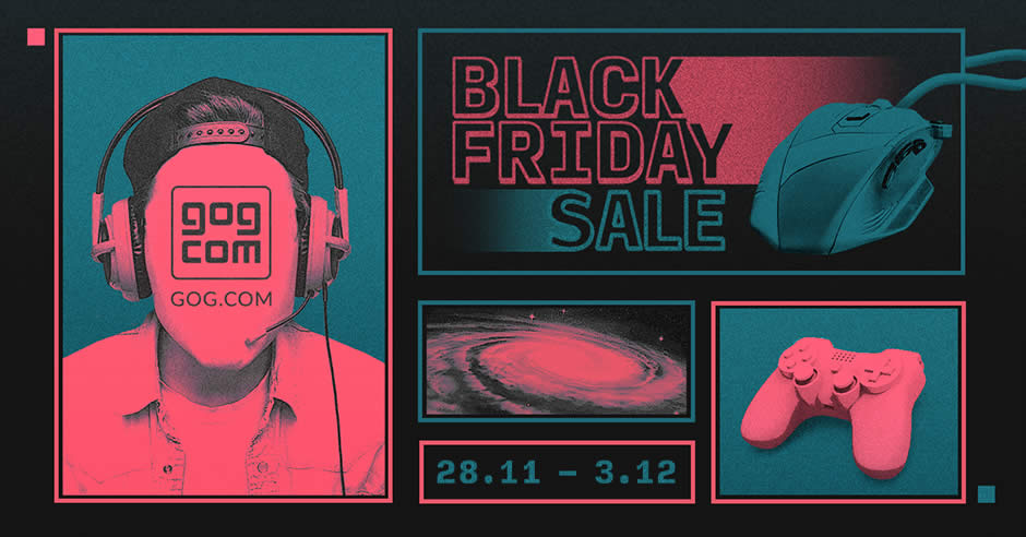 Featured image for GOG.com: Black Friday Sale - 2000+ deals up to 90% off till 3 December 2019
