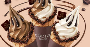 Featured image for (EXPIRED) Godiva: 50% off all soft serves and pastries on 17 March 2020