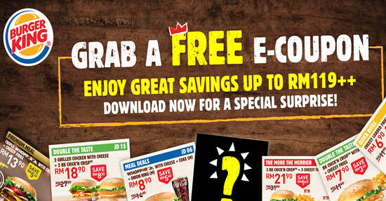 Featured image for Here are 21 new Burger King coupons valid till 17 July 2020