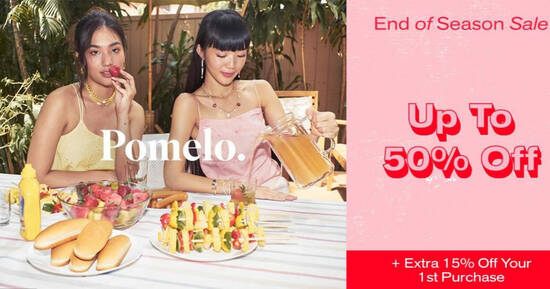 Featured image for Pomelo End of Season Sale Is Here - Enjoy Up to 50% Off Online!