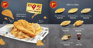 Featured image for (EXPIRED) The Manhattan FISH MARKET: RM9.90 nett for signature Manhattan Fish ‘N Chips (Salmon) from 22 – 23 September 2020
