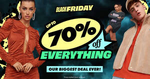 Featured image for ASOS: Up to 70% off storewide Black Friday promo till 1 Dec 2020