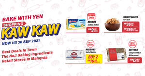 Featured image for ShoppingKawKaw with Bake With Yen till 30 Sep 2021