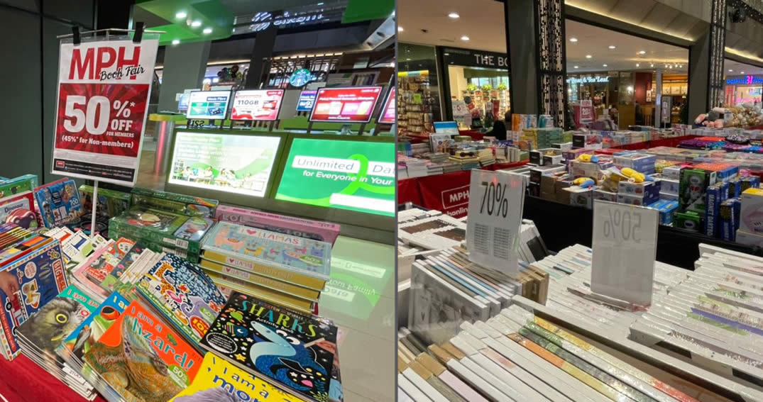 Featured image for Up to 50% off Books, Stationery, Toys, Gifts at MPH D'Pulze Shopping Centre Book Fair till 5 Dec 2021