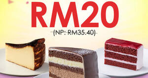 Featured image for (EXPIRED) Secret Recipe 11.11 promo – Get any 3 cakes of your choice for only RM20! Buy the voucher online on 11 Nov 2021
