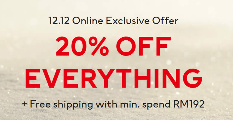 Featured image for H&M: Enjoy 20% OFF everything plus free shipping at online store till 12 Dec 2021