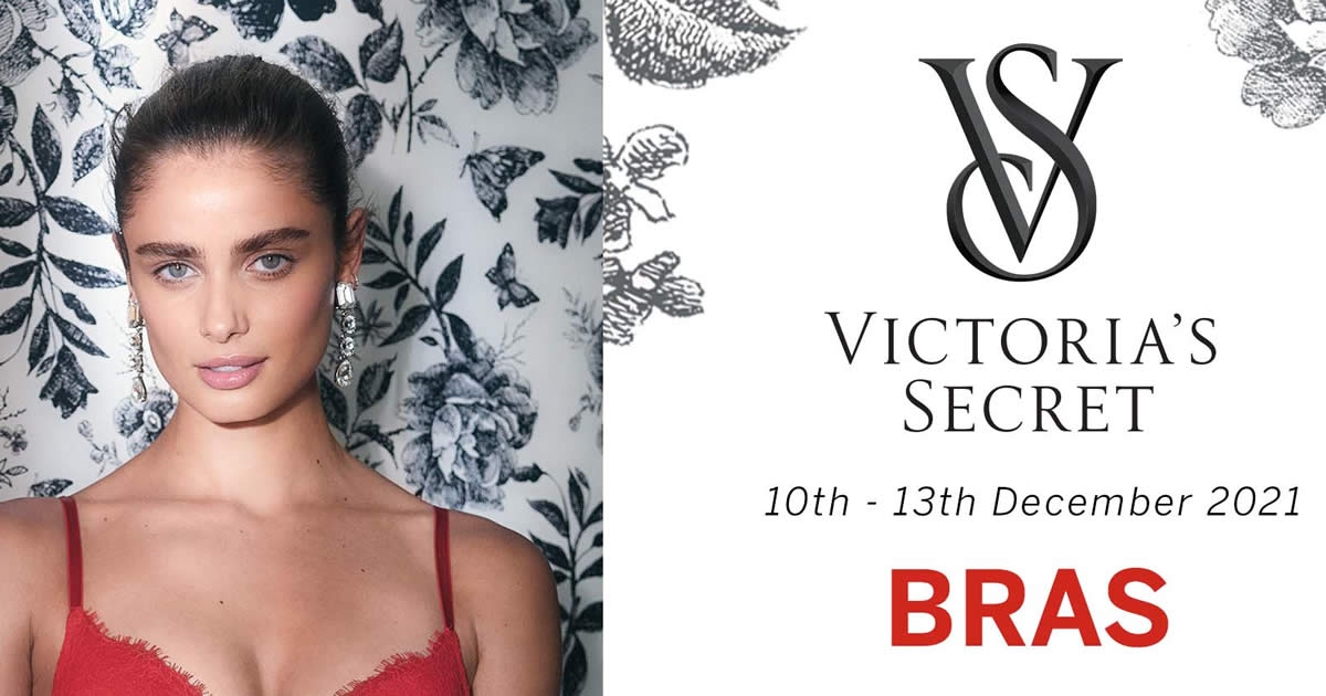 Featured image for Victoria's Secret is selling bras at Buy-2-Get-2-Free till 13 Dec 2021