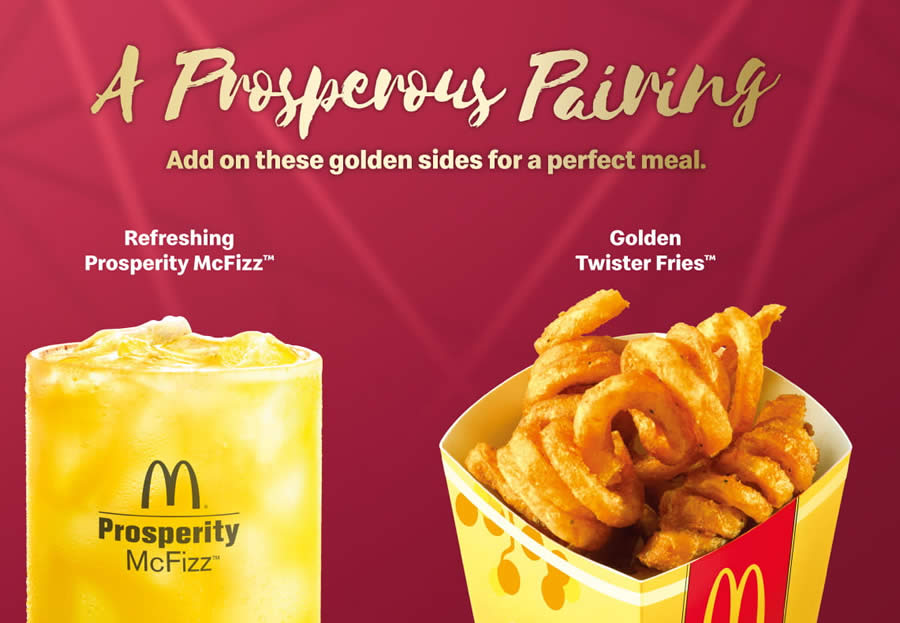 McDonald’s M’sia launches new Golden Prosperity Burger, brings back