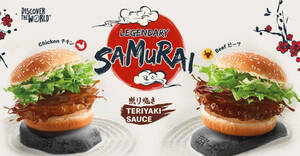 Featured image for McDonald’s M’sia Samurai Burger returns along with new Japanese Curry Sauce from 25 Apr 2022