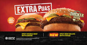 Featured image for McDonald’s M’sia launches new Spicy Beef Deluxe with Cheese from 26 May 2022