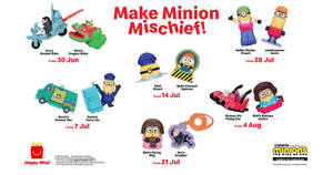 Featured image for McDonald’s M’sia is giving away FREE Minions toy with every Happy Meal till 10 Aug 2022