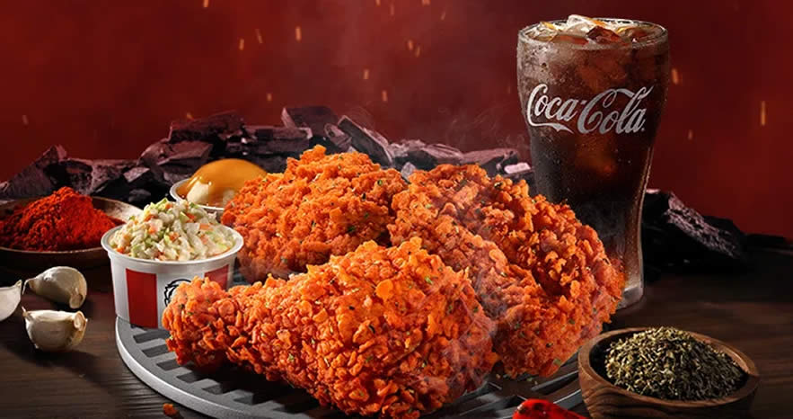 Featured image for KFC M'sia launches new Finger Smokin' Good Spicy Smoky Crunch from 5 Oct 2022
