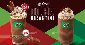 Featured image for McDonald’s M’sia Has New Ice Blended MILO® with KITKAT® at McCafé outlets from 3 Nov 2022