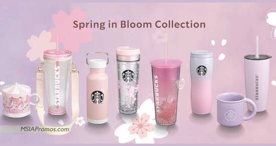 Starbucks M’sia launching new Spring in Bloom Collection from Tuesday, 21 February 2023