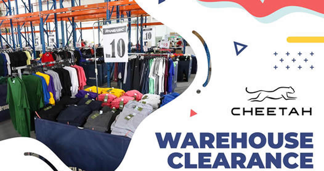 Featured image for Cheetah Apparel Warehouse Clearance Sale at Pantai Timor Raub till 9 July 2023
