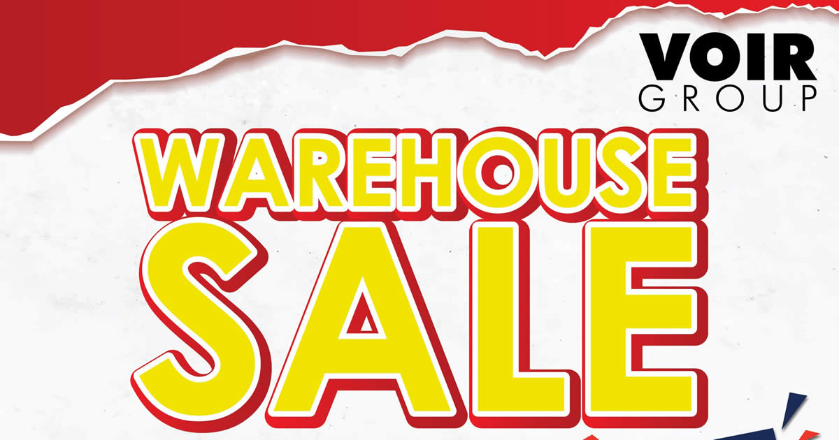 Featured image for VOIR Group Warehouse Sale from 23 June - 2 July 2023