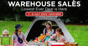Featured image for Up to 70% off at Coleman warehouse sale from 7 – 9 July 2023
