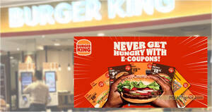 Featured image for Burger King M’sia has released over 15 new digital ecoupon deals you can flash to redeem till 5 Oct 2023