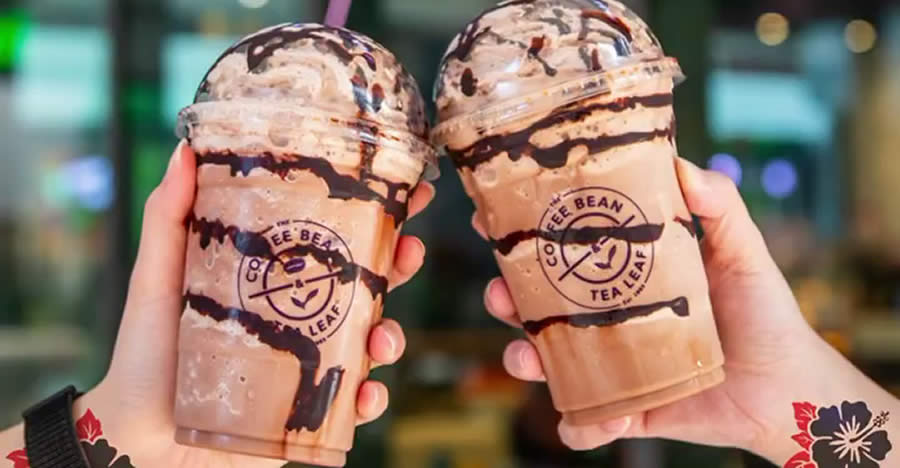 Featured image for Coffee Bean & Tea Leaf has Buy 1 Get 1 FREE Royal Chocolate Beverages from 31 Aug - 3 Sep 2023