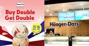 Featured image for Haagen-Dazs M’sia offering Buy Double Scoop Free Double Scoop promotion from 31 Aug – 16 Sep 2023