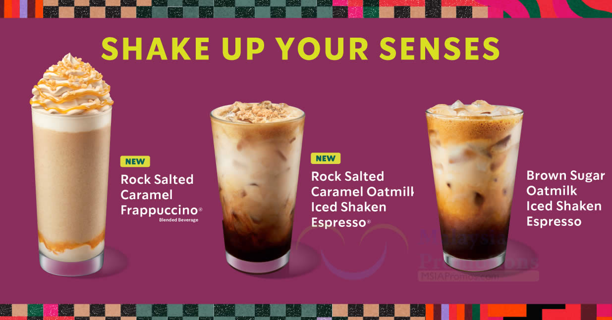 Featured image for Starbucks M'sia launches new Rock Salted Caramel Frappuccino and more from 12 Sep 2023