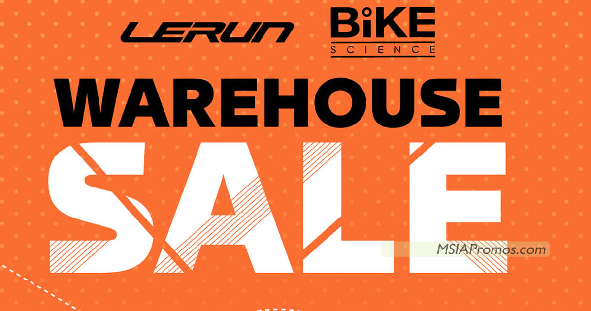Featured image for Lerun warehouse sale at Puchong from 3 - 5 Nov 2023