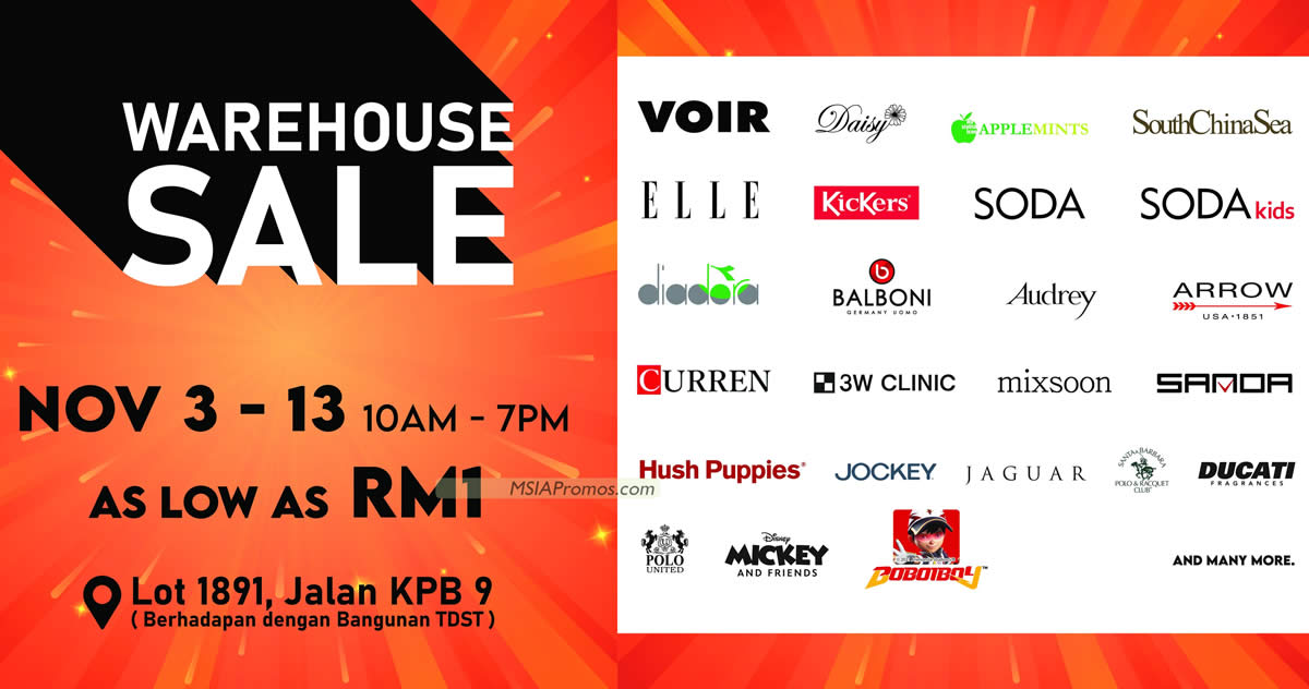 Featured image for VOIR Gallery Warehouse Sale 3.0 from 3 - 13 Nov 2023