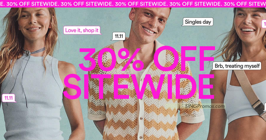 Featured image for Cotton On offering 30% OFF sitewide promotion at M'sia online store till 12 Nov 2023