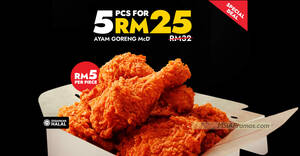 Featured image for McDonald’s M’sia offers RM25 5pcs Ayam Goreng and more special deals from 20 Nov 2023