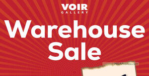 Featured image for (EXPIRED) Voir Gallery Klang Parade warehouse sale from 1 – 10 Dec 2023