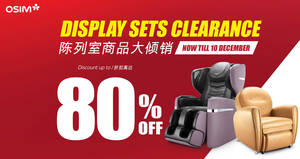 Featured image for (EXPIRED) OSIM Vivacity Megamall Display Set Clearance from 6 – 10 Dec 2023