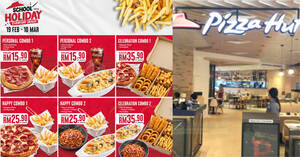 Featured image for Pizza Hut offering special fr RM15.90 School Holiday Everyday Deals till 10 Mar 2024