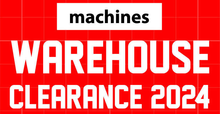 Featured image for Machines Warehouse Sale at Starling Mall from 21 - 23 Jun 2024