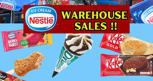 Featured image for Nestle Ice Cream Warehouse Sale by MKE Confectionery & Trading from 28 – 30 Jun 2024