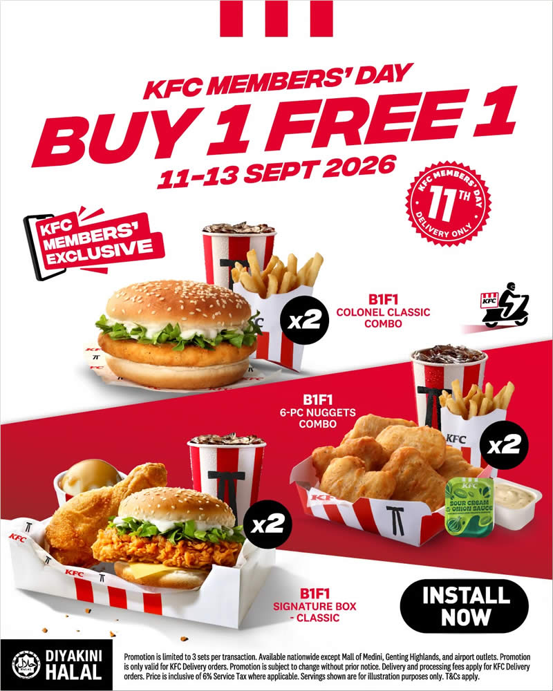 KFC 8 Sep 2026
