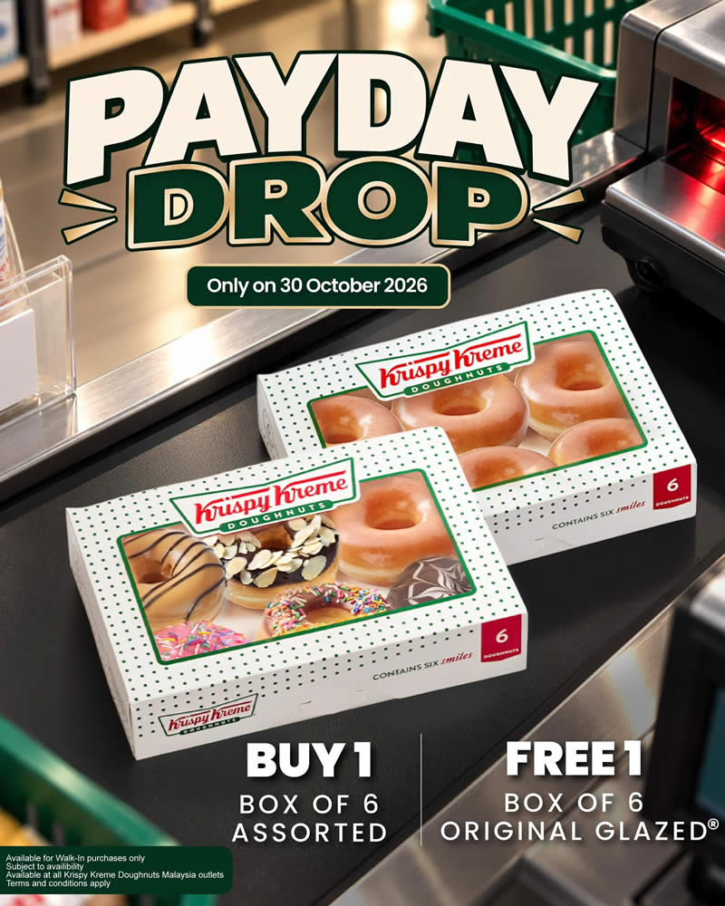 Krispy Kreme 30 Oct 2026